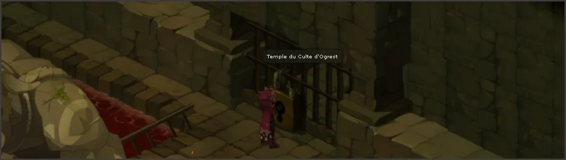 Repérer l’entrée du temple