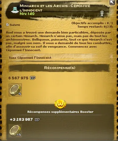 Reconnaître un archimonstre