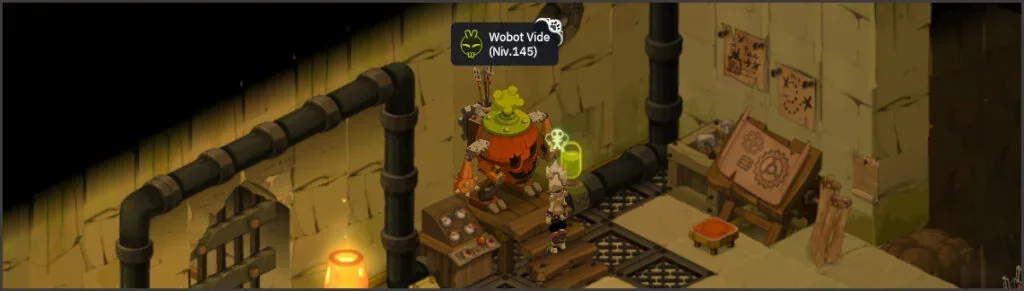 Prendre le contrôle du Wobot vide